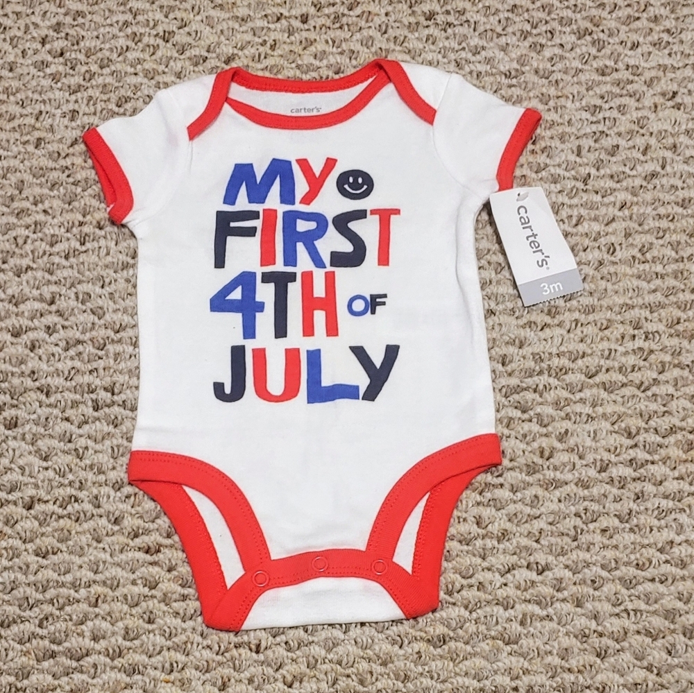 🎀 Carter's 4th of July Bodysuit